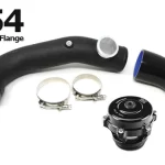 BMS Aluminum Replacement Charge Pipe Upgrade for N54 E Chassis BMW 135/335/1M
