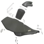 Armaspeed Audi RS6 / RS7 C7 4.0T Carbon Fiber Cold Air Intake