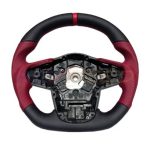 Supra GR 2020+ Red+Black Leather Steering Wheel