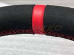 Supra GR 2020+ Black Suede Steering Wheel - Image 2