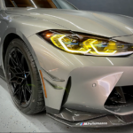 M3 M4 M PERFORMANCE STYLE CARBON FIBER FRONT BUMPER CANARDS