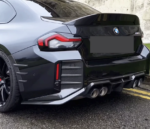 BMW G87 M2 Carbon Fiber Rear Fender Trims - Image 4