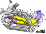 do88 Charge pipe, BMW M2 M3 M4 G80 G82 G87 (S58) - Image 7