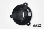VAG 1.8/2.0 TSI (MQB) Turbo Muffler Delete, OEM Pressure pipes, Black hose - Image 5
