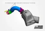 do88 Intake System + Turbo inlet pipe VW Polo GTI AW, Audi A1 40TFSI GB EA888 - Image 2