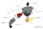 Eventuri Toyota A90 Supra / G29 Z4 M40i (B58) Black Carbon Intake System - Image 5