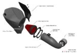 Eventuri G01 X3 / G02 X4 M40i (B58D) Black Carbon Intake System - Image 11