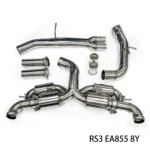JDY 2.5T RS3 8Y Racing Stainless Steel Exhaust - Catback
