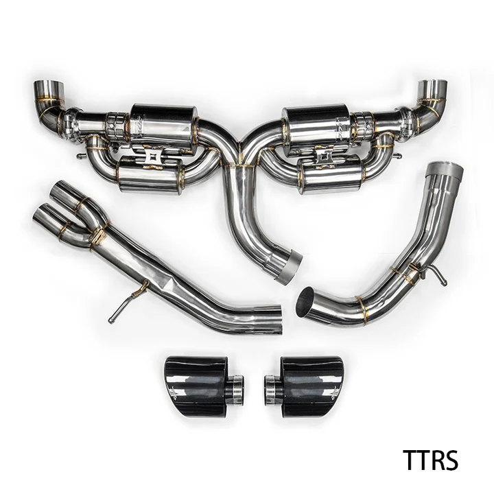 231 JDY 2.5T RS3/TTRS 8V/8S Racing Stainless Steel Exhaust - Catback - Image 1