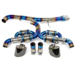 JDY 2.5T RS3/TTRS 8V/8S Racing Titanium Exhaust - Catback
